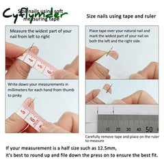 Cyflymder 10pcs Aurora Almond Press On Nails Short French Fake Nails Butterfly 3D Design False Nail Full Cover Wearable