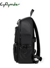 Cyflymder 14 Inch Polyester Men’s Backpack Travel Commuting Double Back Leisure Computer Bag