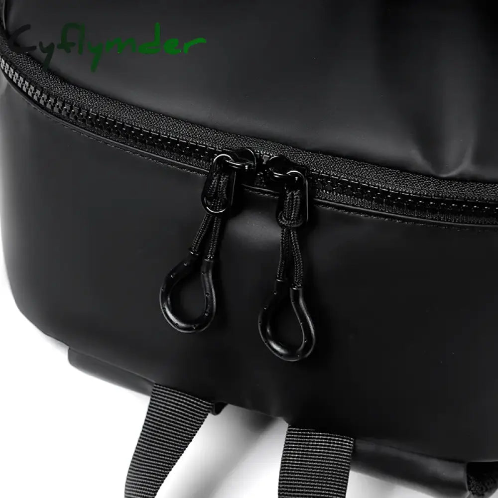 Cyflymder 14 Inch Polyester Men’s Backpack Travel Commuting Double Back Leisure Computer Bag