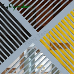 Cyflymder 1M Self-adhesive Acrylic Mirror Wall Sticker Living Room Bedroom Edge Strip Corner Line Wall DIY Background