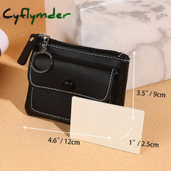 Cyflymder 1Pc Women Small Coin Purse Bag Wallet Zipper Girl Money Bags Change Purses Children Mini