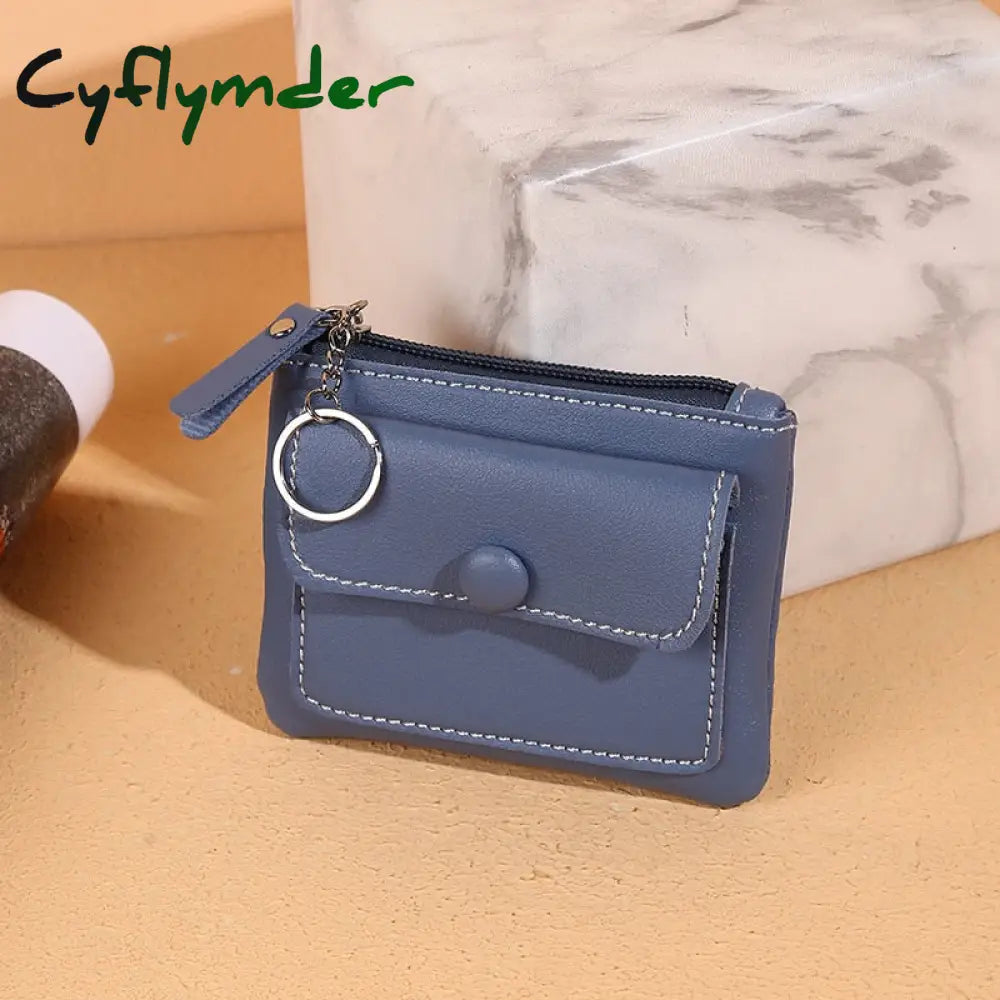 Cyflymder 1Pc Women Small Coin Purse Bag Wallet Zipper Girl Money Bags Change Purses Children Mini