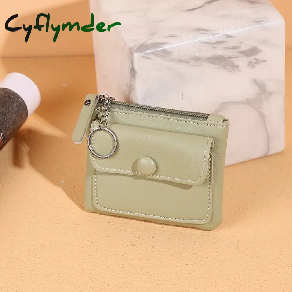 Cyflymder 1Pc Women Small Coin Purse Bag Wallet Zipper Girl Money Bags Change Purses Children Mini