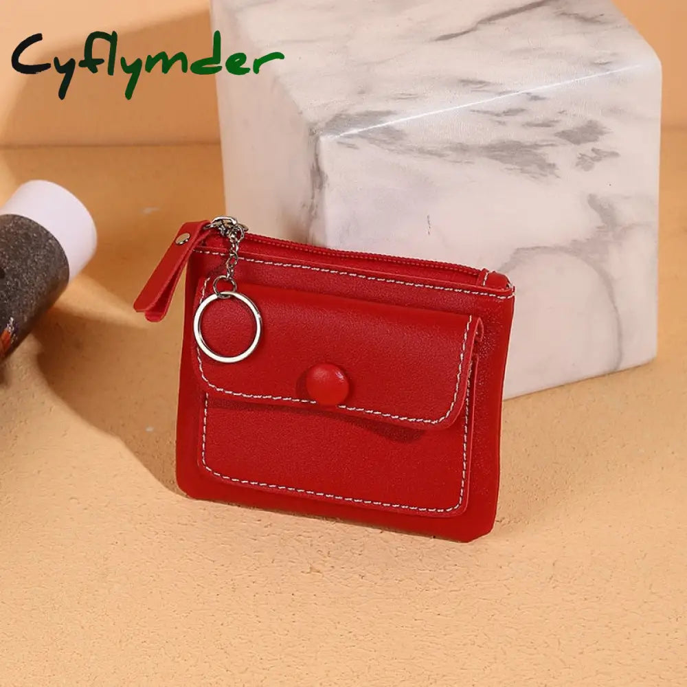 Cyflymder 1Pc Women Small Coin Purse Bag Wallet Zipper Girl Money Bags Change Purses Children Mini