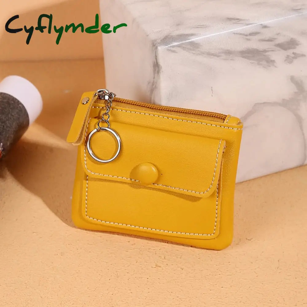 Cyflymder 1Pc Women Small Coin Purse Bag Wallet Zipper Girl Money Bags Change Purses Children Mini