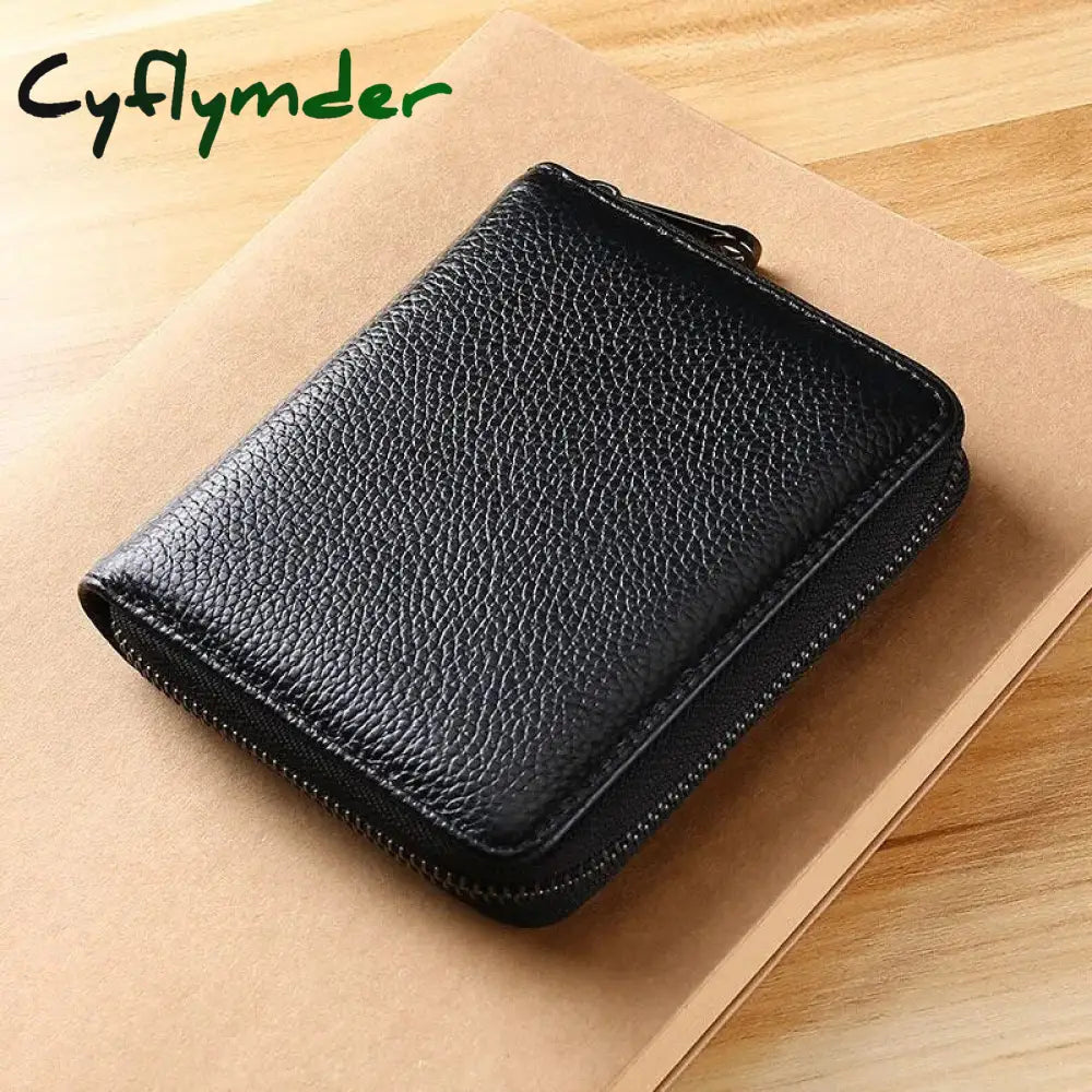 Cyflymder 20 Detents Cards Holders Pu Business Bank Credit Bus Id Card Holder Cover Coin Pouch Anti