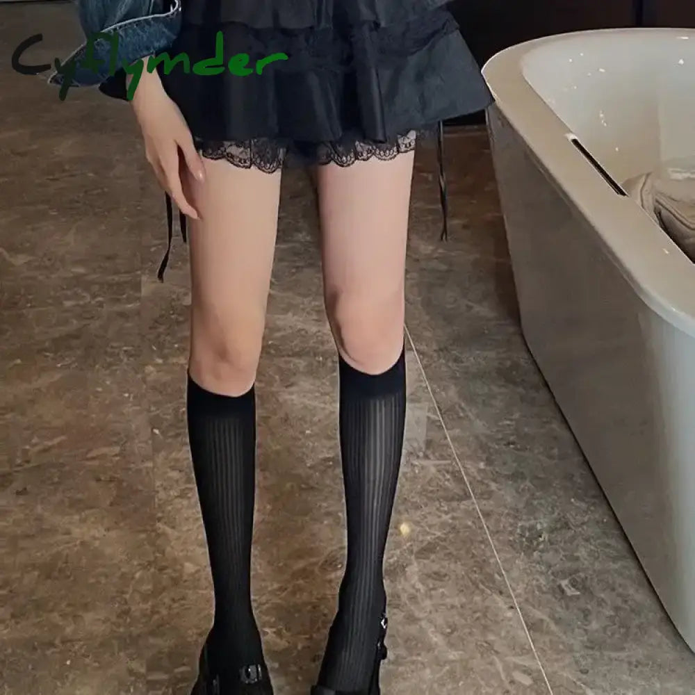 Cyflymder 2024 New Kawaii Pleated Mini Skirt For Women Girl Cute Lolita Japanese Harajuku Fashion