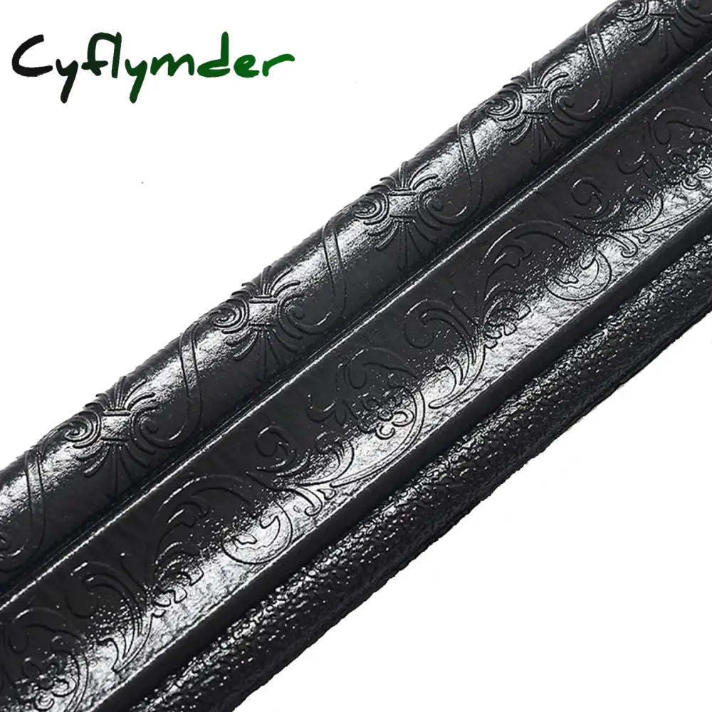 Cyflymder 230cmX8cm Self Adhesive 3D Wall Sticker Waist Line Skirting Line Three-Dimensional Foam Edge Border