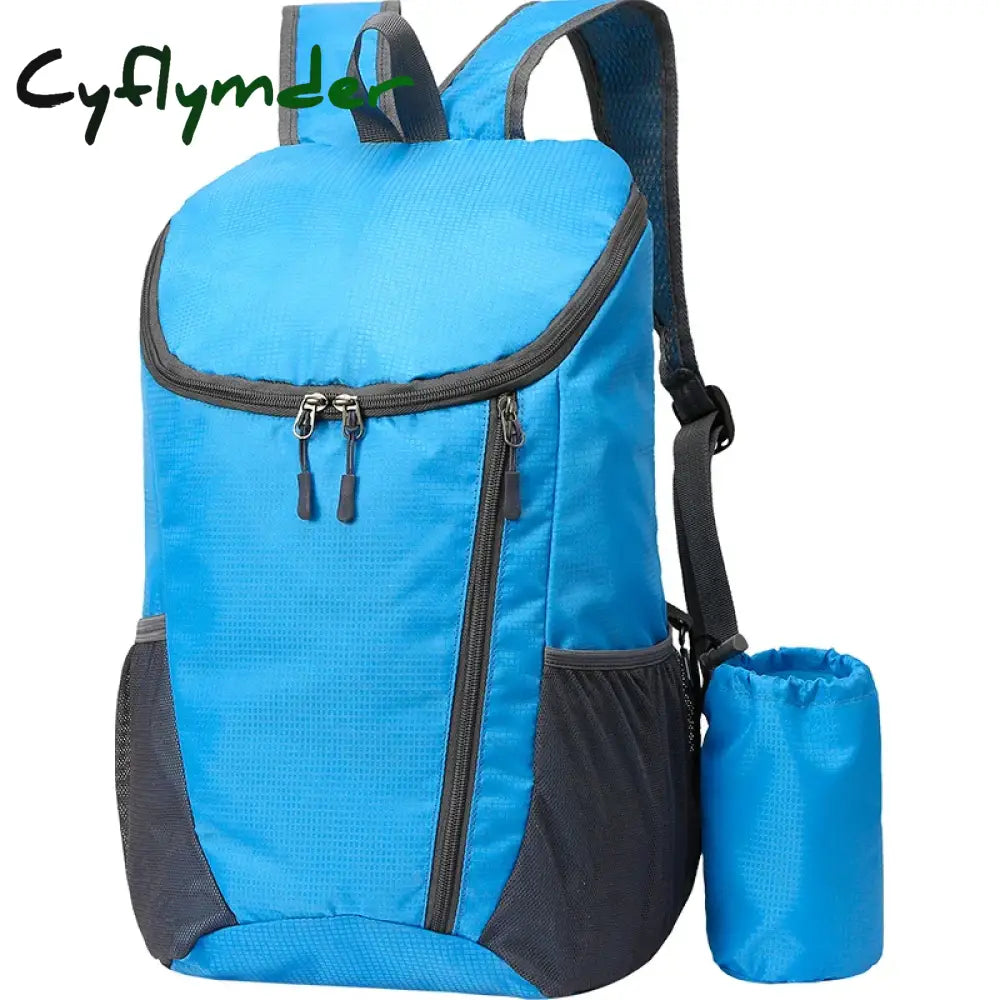 Cyflymder 23L Day Pack Portable Foldable Backpack Folding Mountaineering Bag Ultralight Outdoor