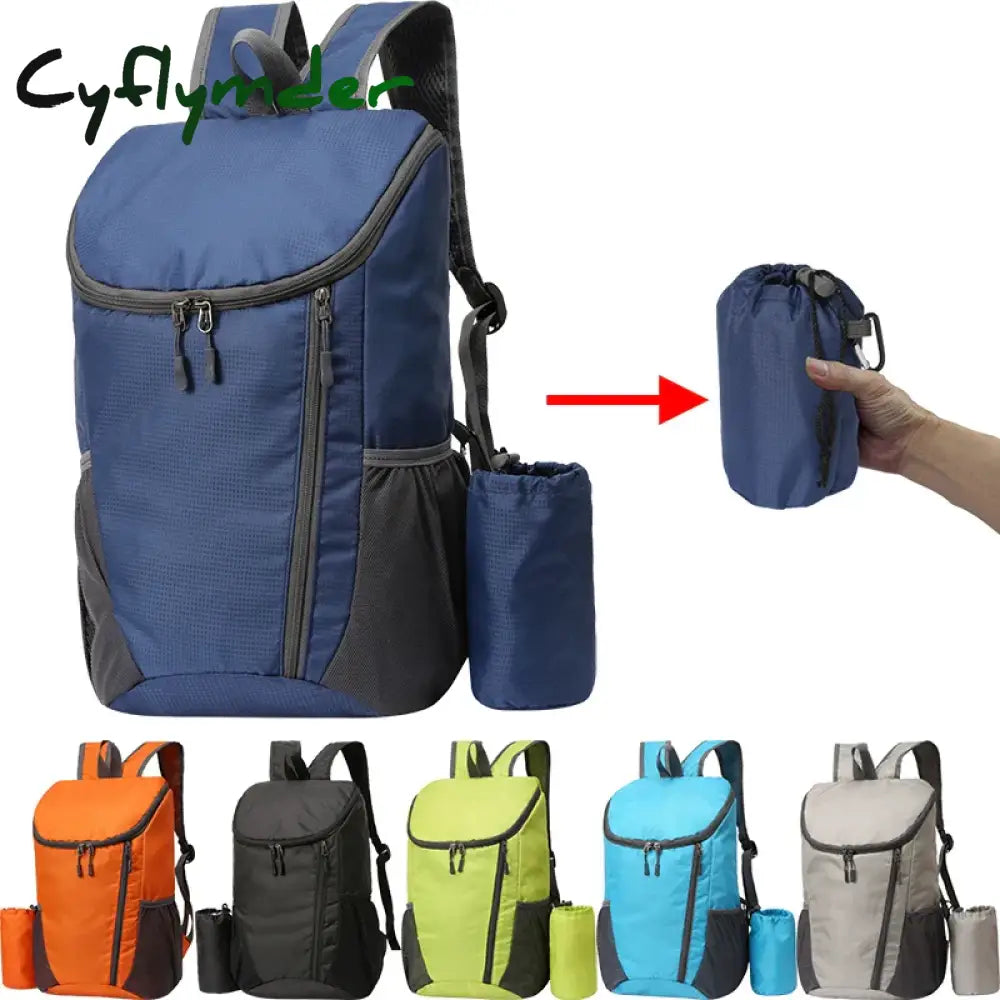 Pack Portable Foldable Backpack Folding Mountaineering Bag Ultralight Outdoor Cycling Rucksack Travel Hiking Knapsack