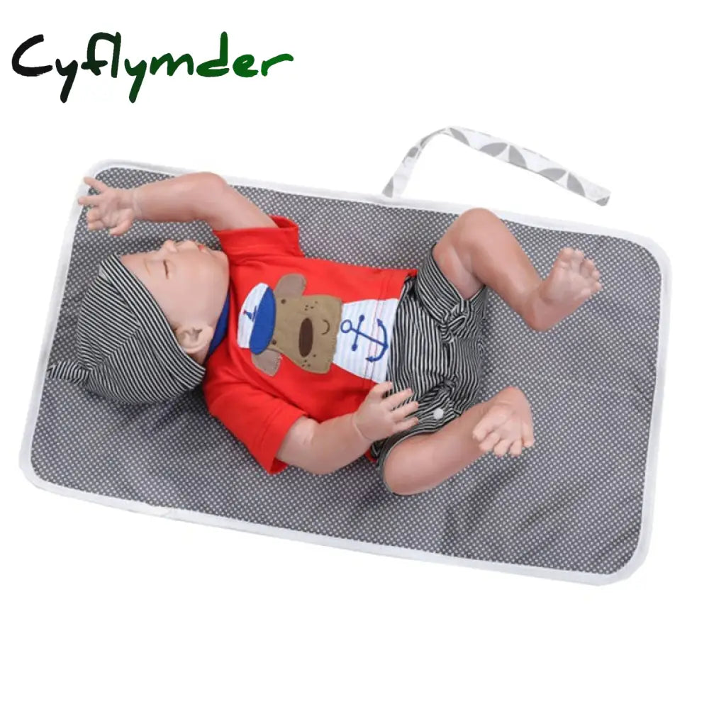 Cyflymder 3-In-1 Baby Changing Pads Multifunctional Portable Infant Foldable Urine Mat Waterproof