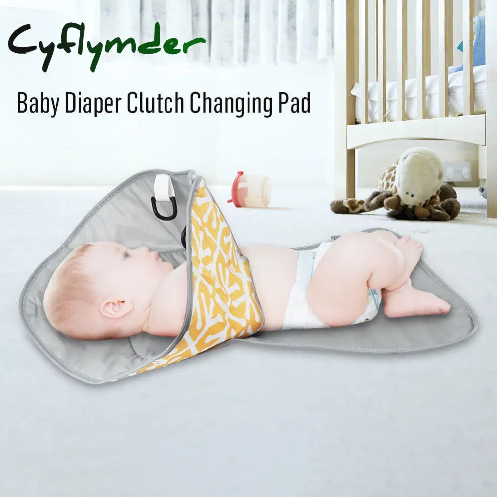 Cyflymder 3-In-1 Baby Changing Pads Multifunctional Portable Infant Foldable Urine Mat Waterproof