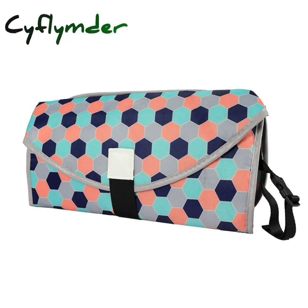 Cyflymder 3-In-1 Baby Changing Pads Multifunctional Portable Infant Foldable Urine Mat Waterproof