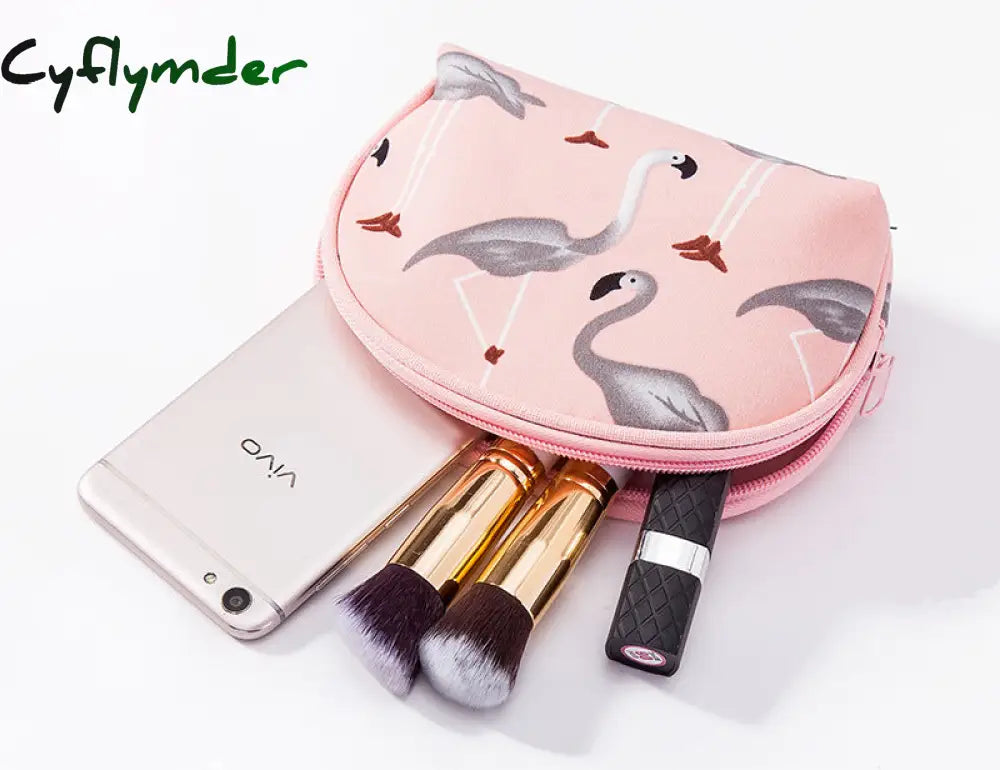 Cyflymder 3 Pc Waterproof Transparent Pvc Makeup Bag Travel Organizer Clear Beautician Cosmetic