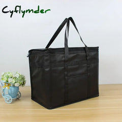 Cyflymder 31L Extra Large Travel Lunch Bag Camping Cooler Box Picnic Drink Ice Insulated Cool Food