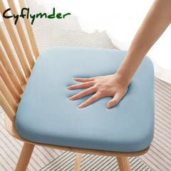 Cyflymder 40x40cm Memory Foam Seat Cushion Memory Cotton Office Student Seat Cushion Hemorrhoid Cushion Prolonged