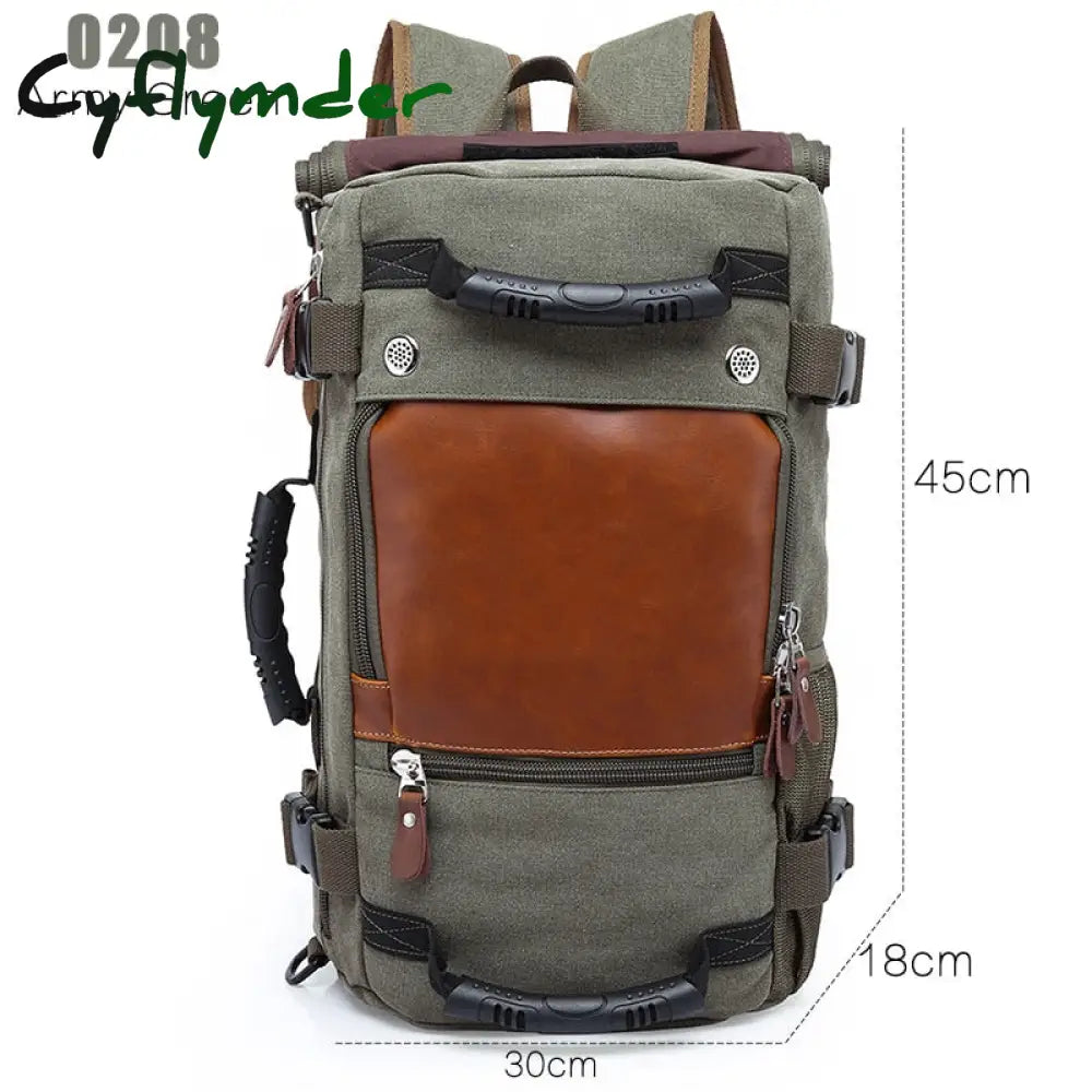 Cyflymder 50L Waterproof Travel Backpack Men Women Multifunction 17.3 Laptop Backpacks Male Outdoor