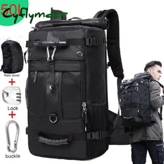 Cyflymder 50L Waterproof Travel Backpack Men Women Multifunction 17.3 Laptop Backpacks Male Outdoor