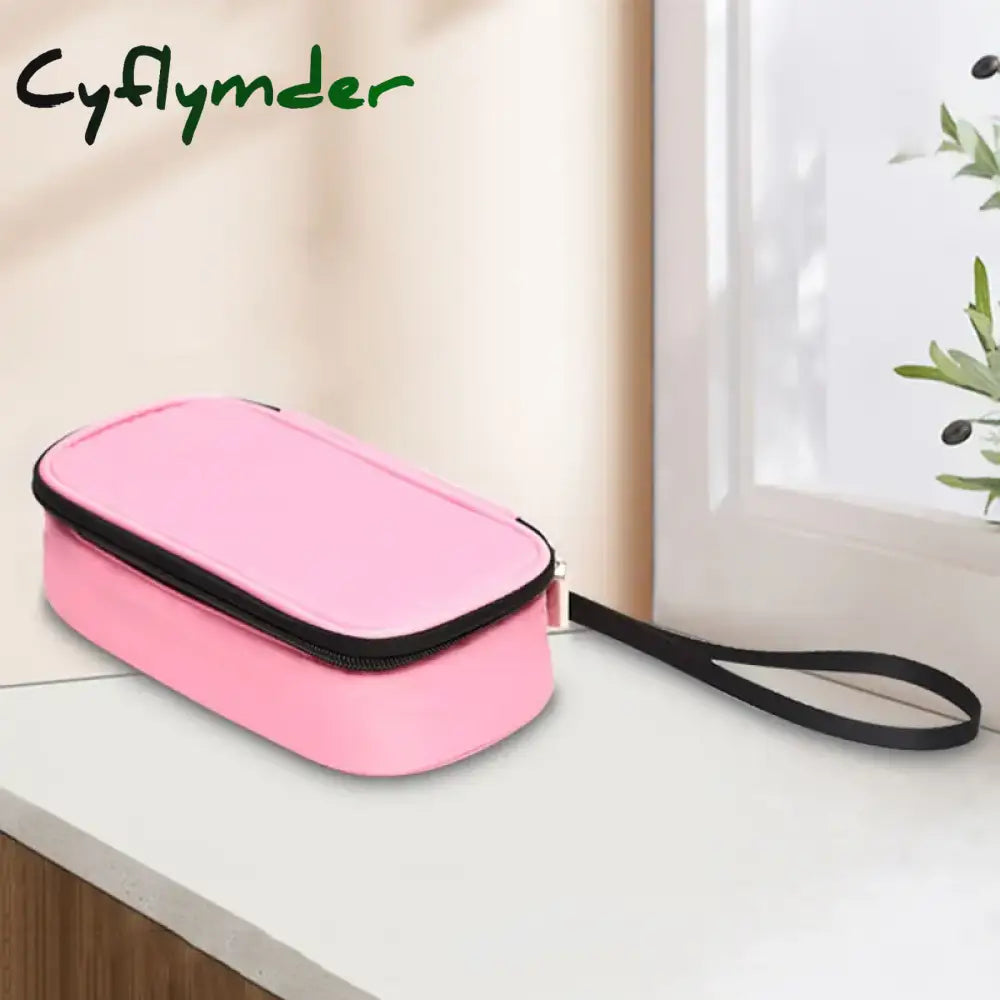 Cyflymder 5Colors Insulin Cooling Bag Portable Diabetic Pocket Pill Protector Waterproof Thermal