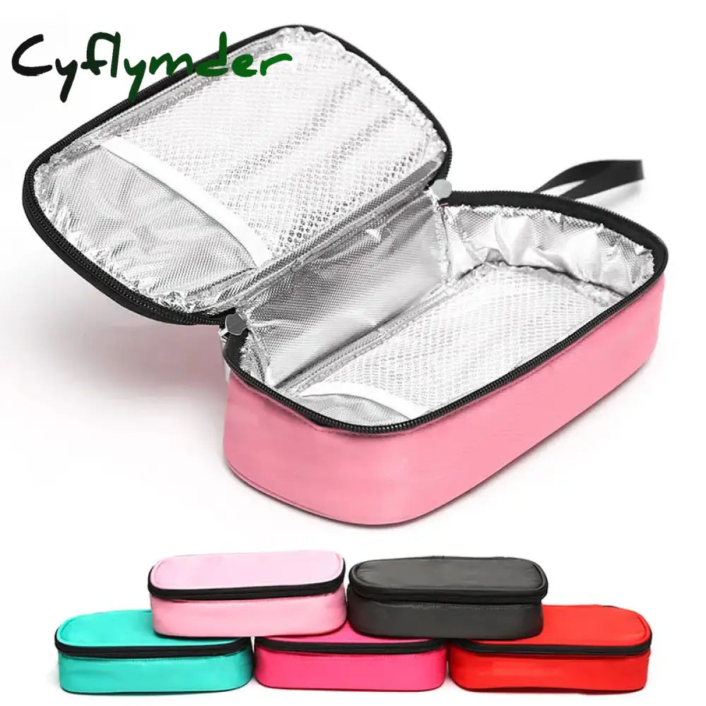  Cooling Bag Portable Diabetic Pocket Pill Protector Waterproof Thermal Insulated medical Cooler without Gel