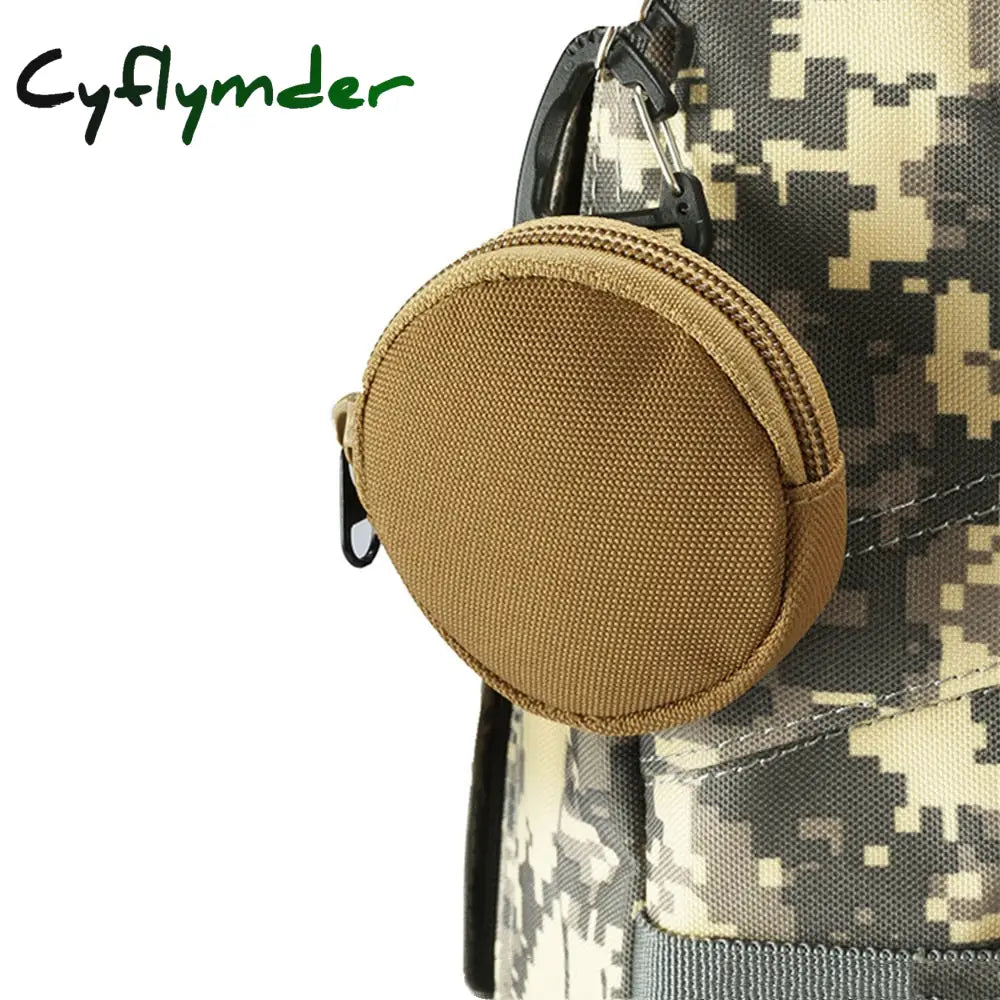 Cyflymder 900D Tactical Molle Military Running Pouch Earphone Bag Portable Key Coin Purse With Hook