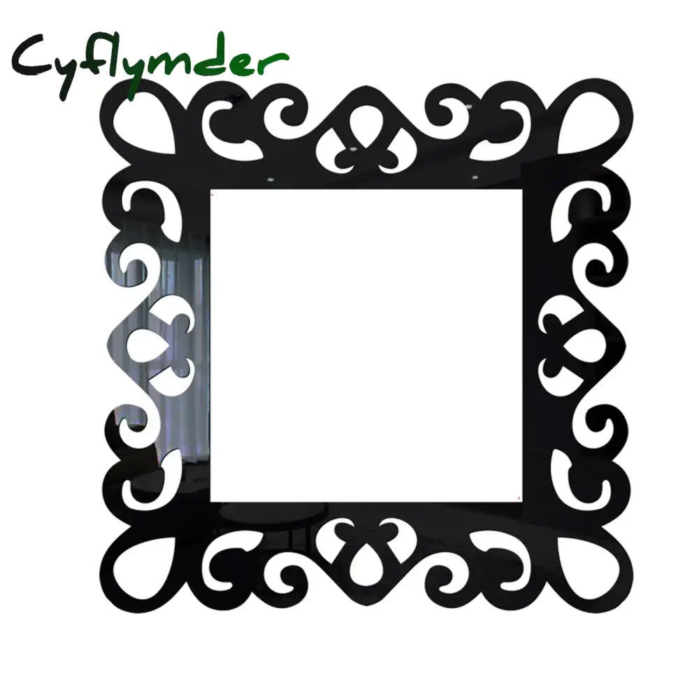 Cyflymder Acrylic Flower Switch Sticker Single Light Surround Socket Finger Plate Panel Cover Home Hot Office Home