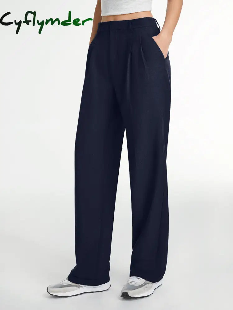 Cyflymder- Airstream Straight Leg Dress Pants Canglan / Xs