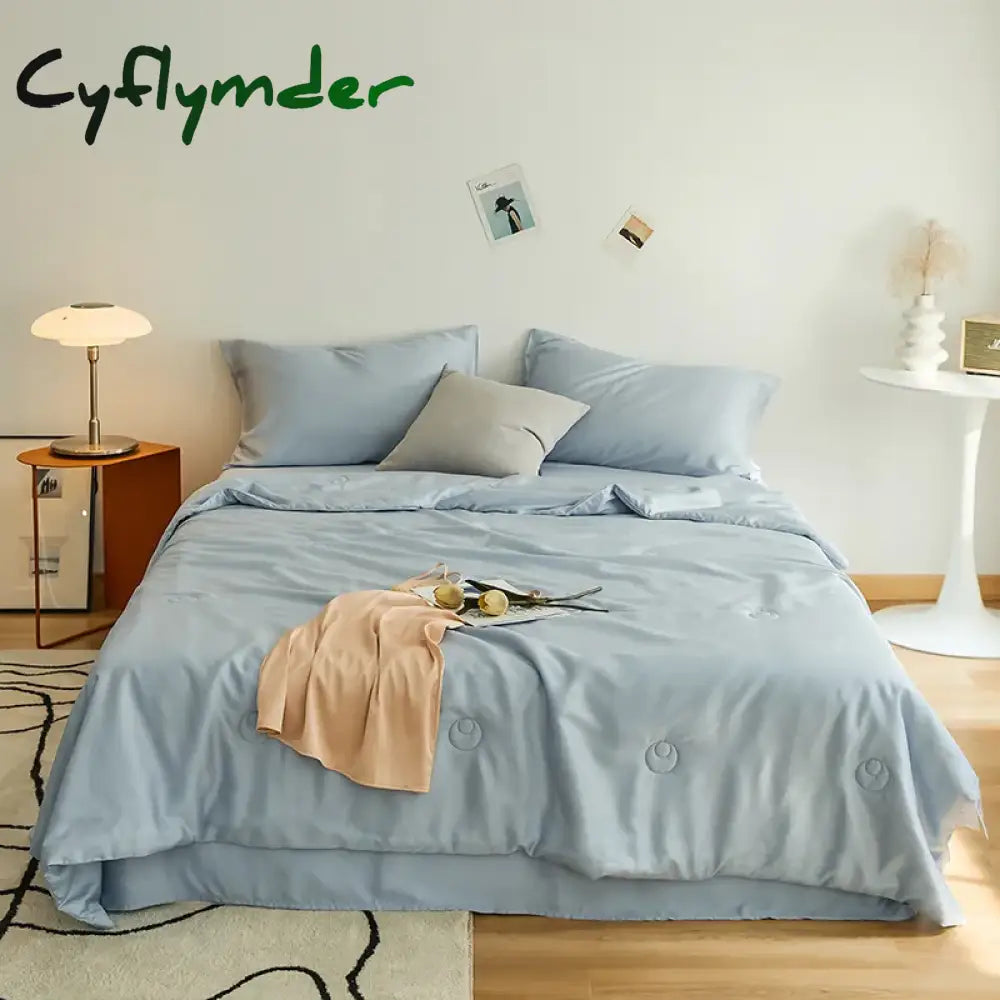 Amazing Quality Silk Solid Color Home Bedding Set Duvet Cover Pillow Case Bed Sheet Quilt Cover Set