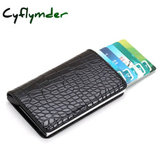 Blocking Wallet Metal Credit Card Holder