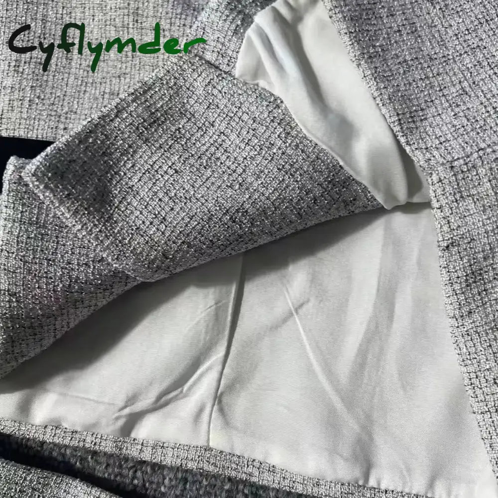 Cyflymder Autumn Vintage Elegant 2 Piece Dress Set Women Korean Fashion Casual Party Suits Female Chic Long Sleeve Tops