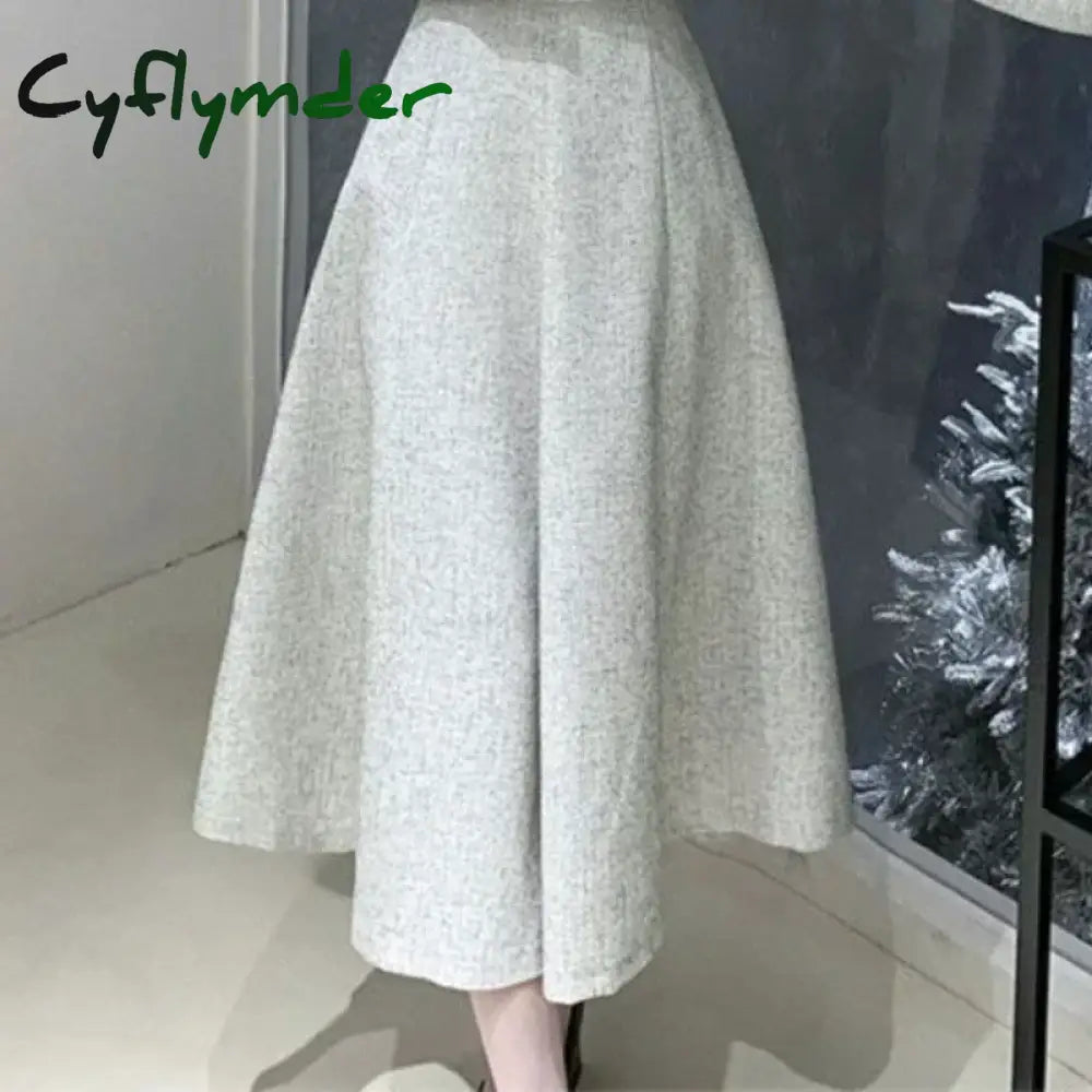 Cyflymder Autumn Vintage Elegant 2 Piece Dress Set Women Korean Fashion Casual Party Suits Female Chic Long Sleeve Tops