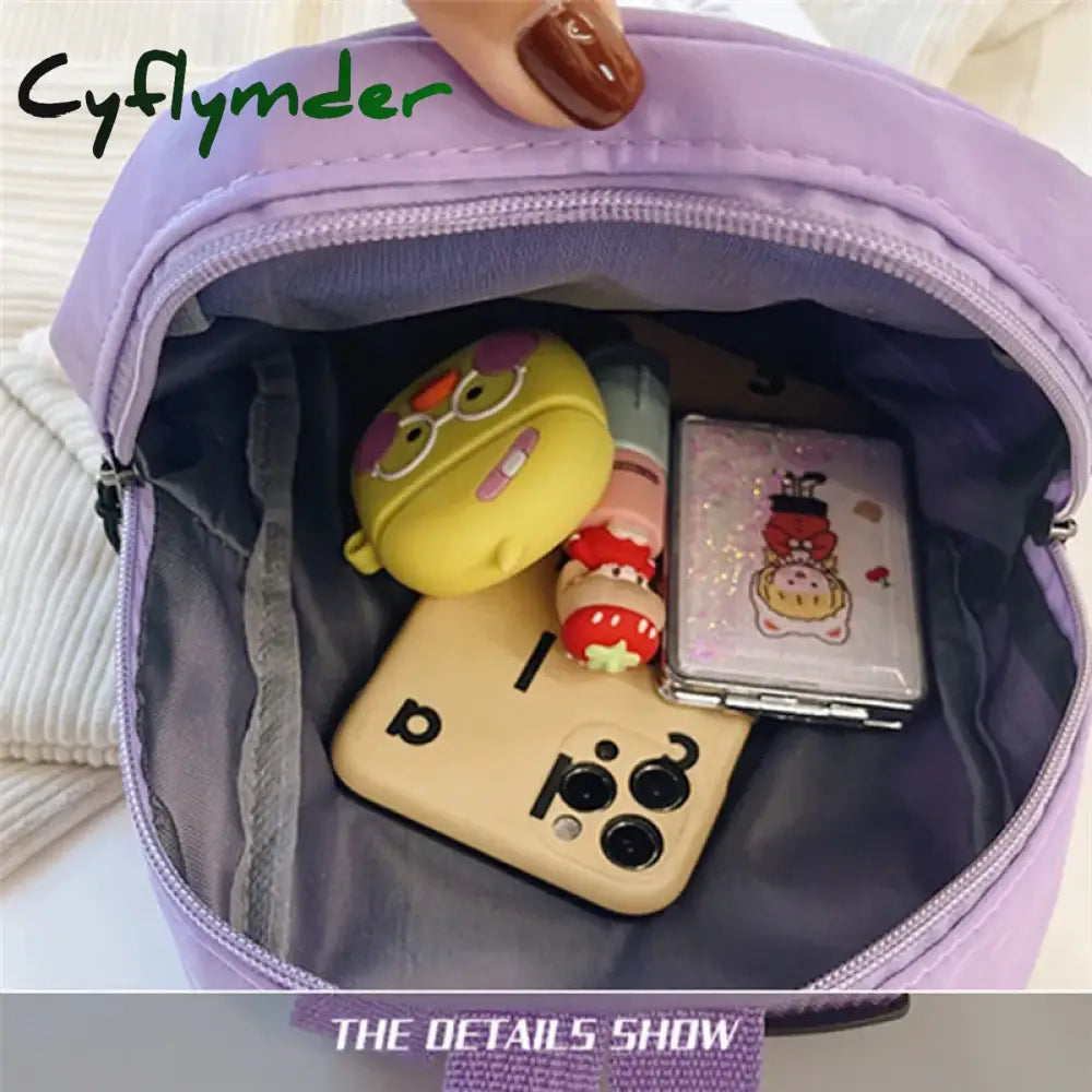 Cyflymder Back To School Backpack Women’s Large Capacity Versatile Lightweight Travel Bag Book