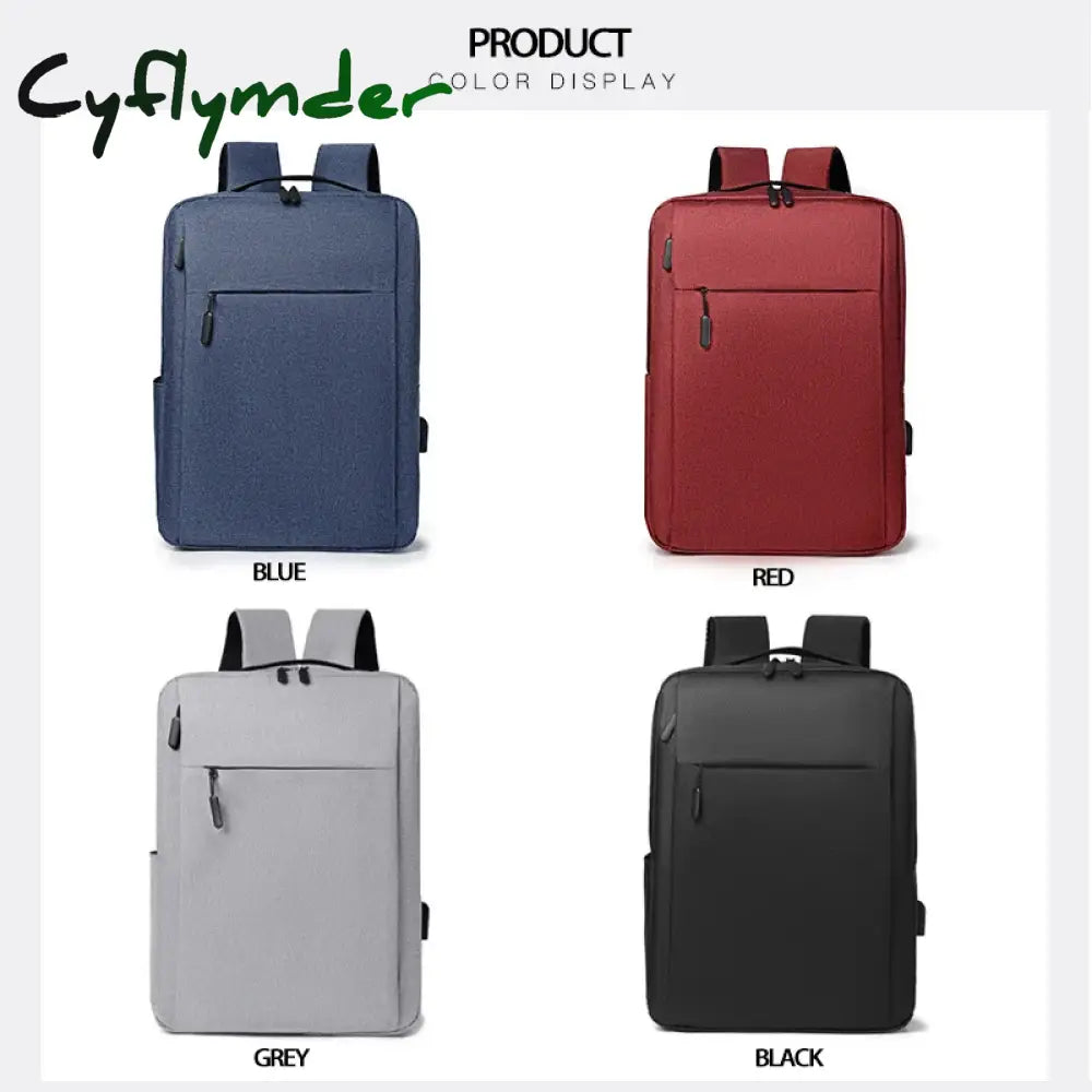 Cyflymder Back To School Business Backpack For Men Women Multifunctional Waterproof Laptop Bags