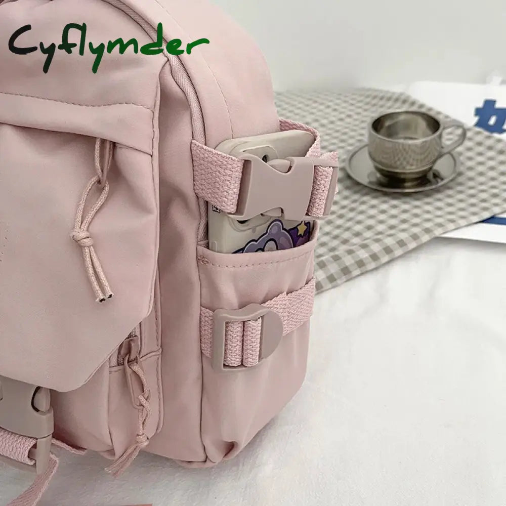 Cyflymder Back To School Fashion Kawaii Mini Backpack Women Shoulder Bag For Teenage Girls