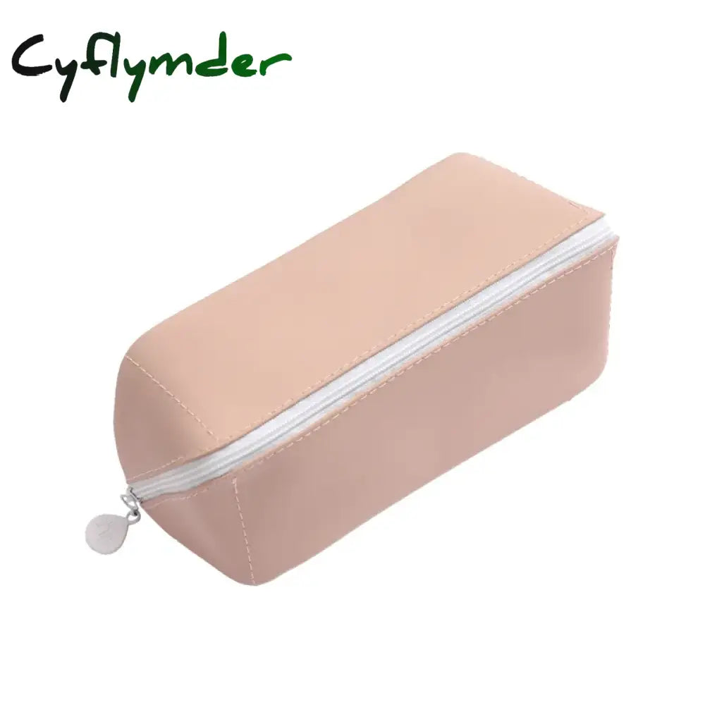 Cyflymder Back To School Large Capacity Pencil Case Cartucheras Escolares Cases Pu Leather Pouch