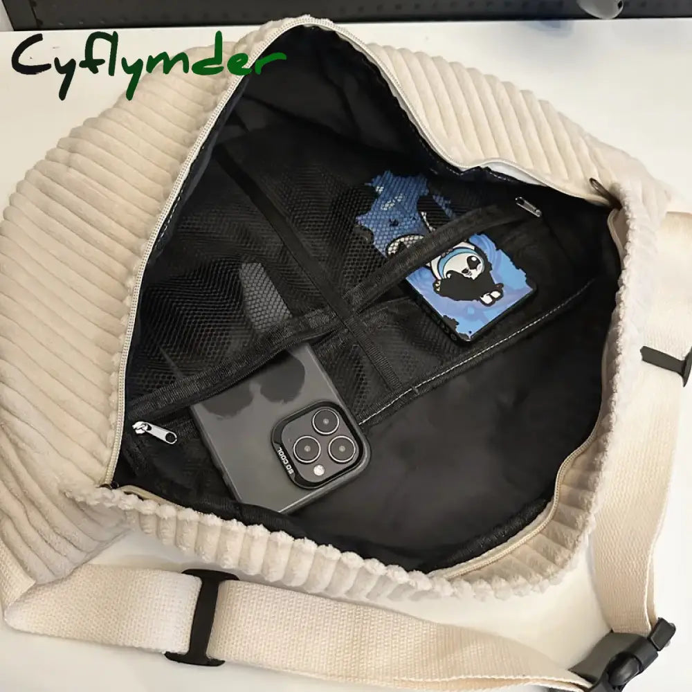 Cyflymder Back To School Large Capacity Waist Bag Women Shoulder Crossbody Bags Casual Fanny Pack