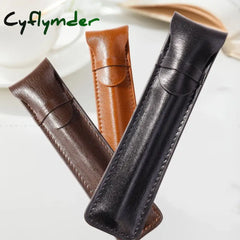 BACK TO SCHOOL Leather Pen Bag Color Options Fountain Pen Pouch Pencil Holder Handmade Ballpoint Pen Protective Sleeve Cover For Office