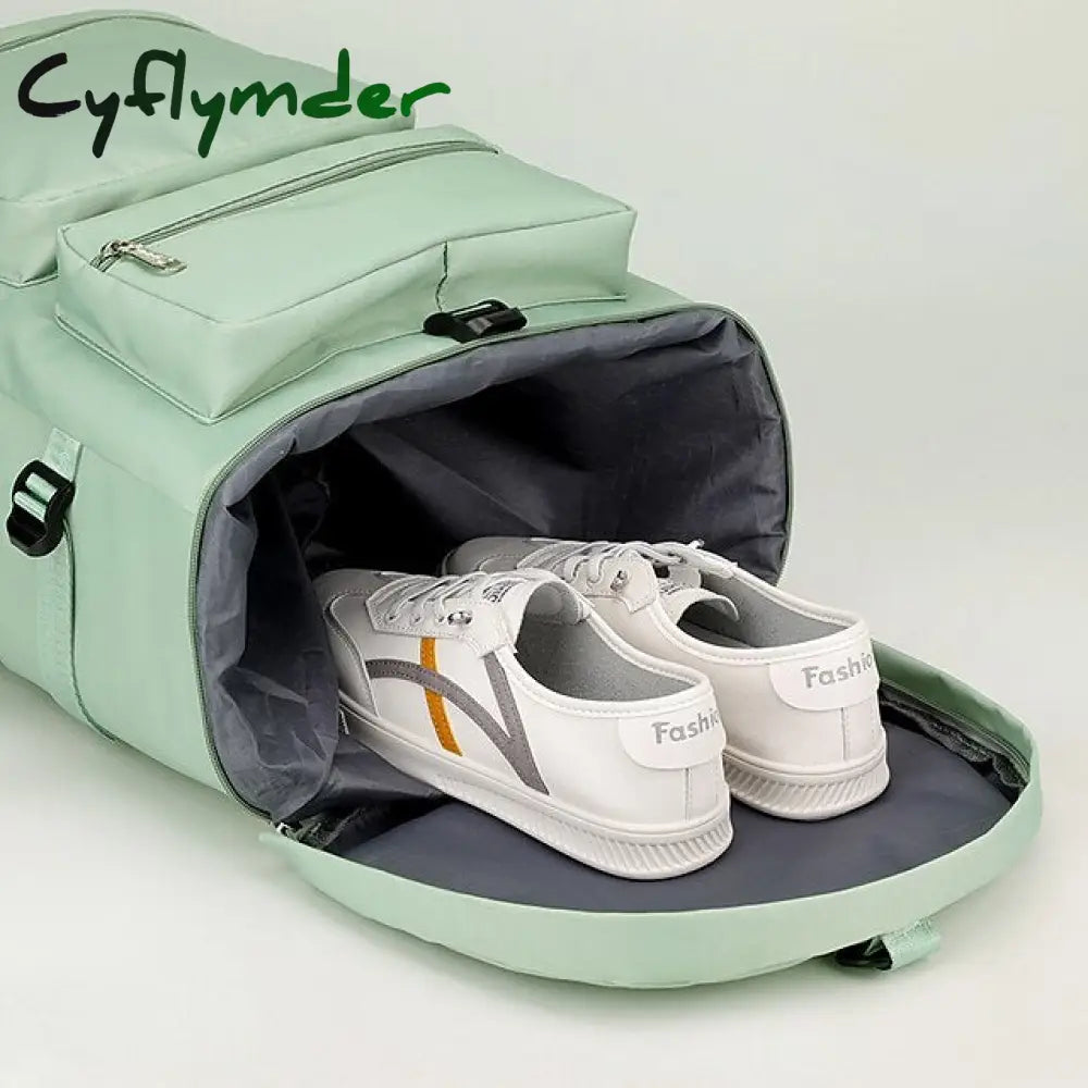 Cyflymder Back To School Men’s Women’s Crossbody Bag Shoulder Gym Duffle Nylon Outdoor Holiday