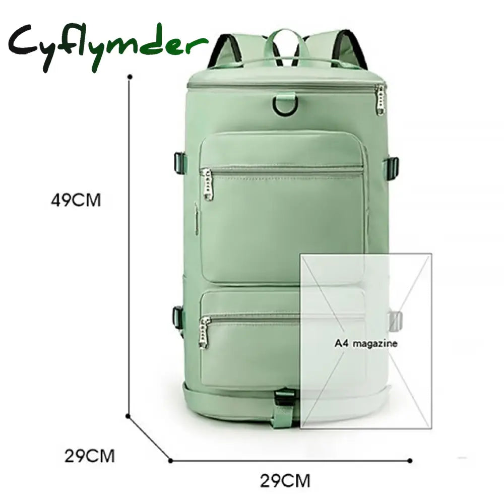 Cyflymder Back To School Men’s Women’s Crossbody Bag Shoulder Gym Duffle Nylon Outdoor Holiday