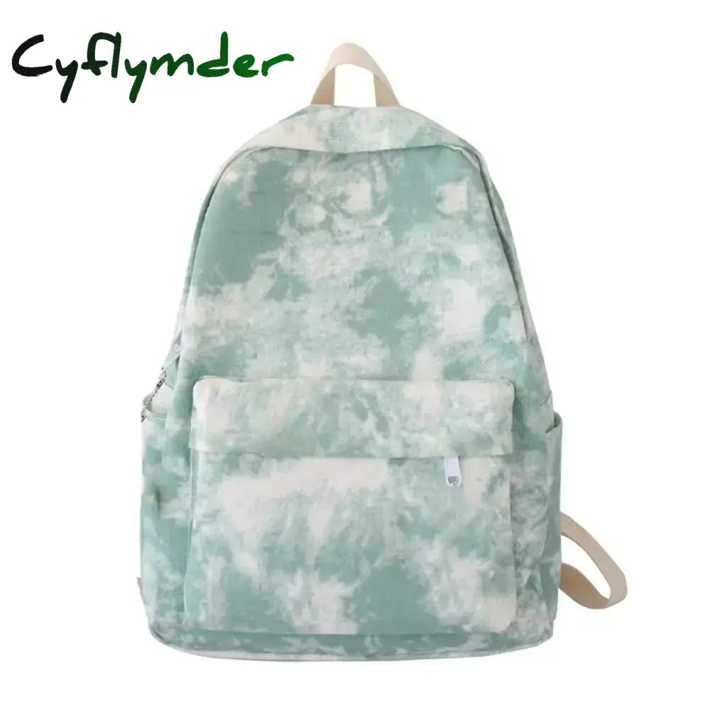 Cyflymder Back To School Nylon Versatile Backpack Black Grey White Red Waterproof Computer Bag