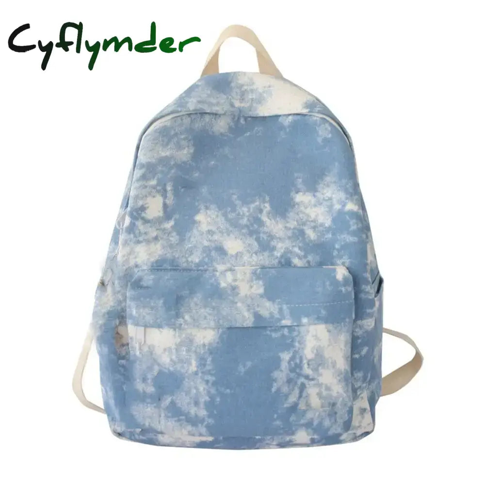 Cyflymder Back To School Nylon Versatile Backpack Black Grey White Red Waterproof Computer Bag