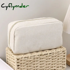 Cyflymder Back To School Pencil Case Black Estuche Escolar Pouch Corduroy Large Capacity Pen School