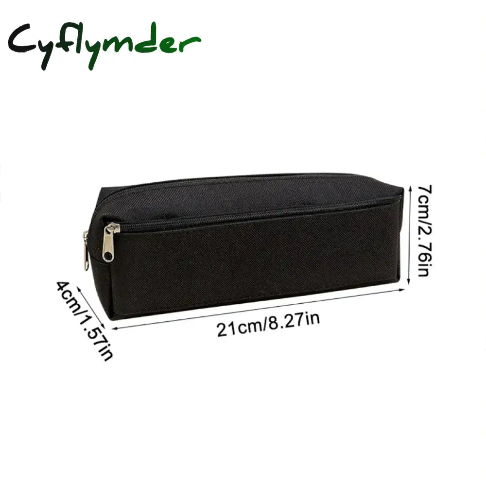 Cyflymder Back To School Simple Pencil Case Estuches Escolares Pencilcase School Supplies Solid