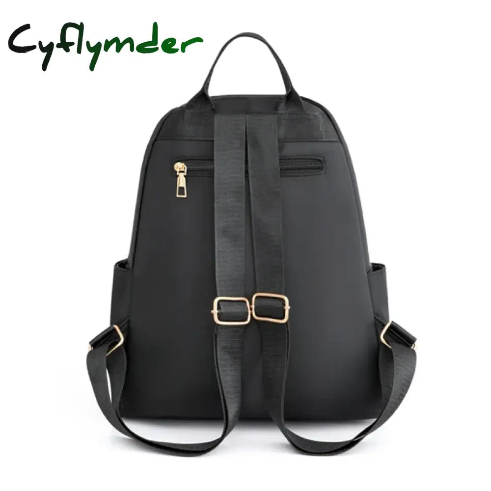 Cyflymder Back To School Women Backpacks High Quality Nylon Travel Bag Large Capacity Simplicity