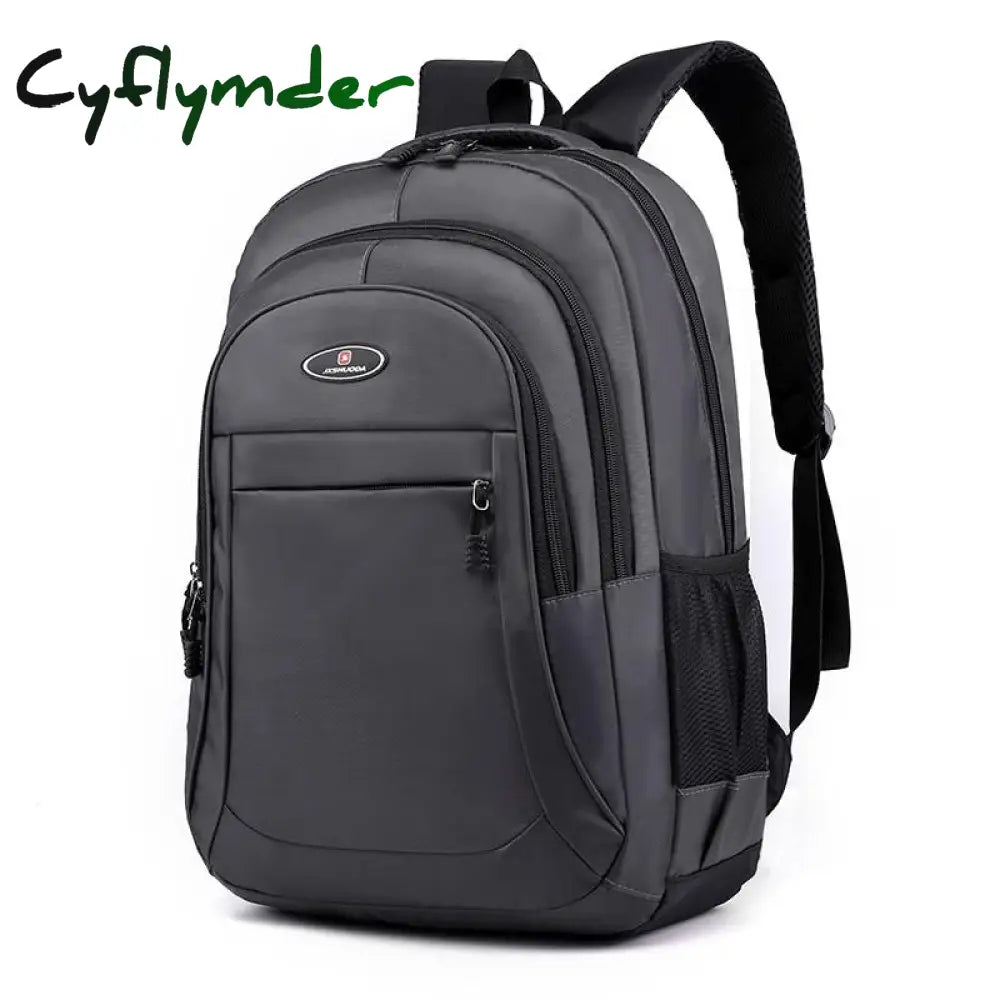 Cyflymder Backpack Fashion Men Computer Business Shoulder Bags Male Travel Leisure Student Laptop