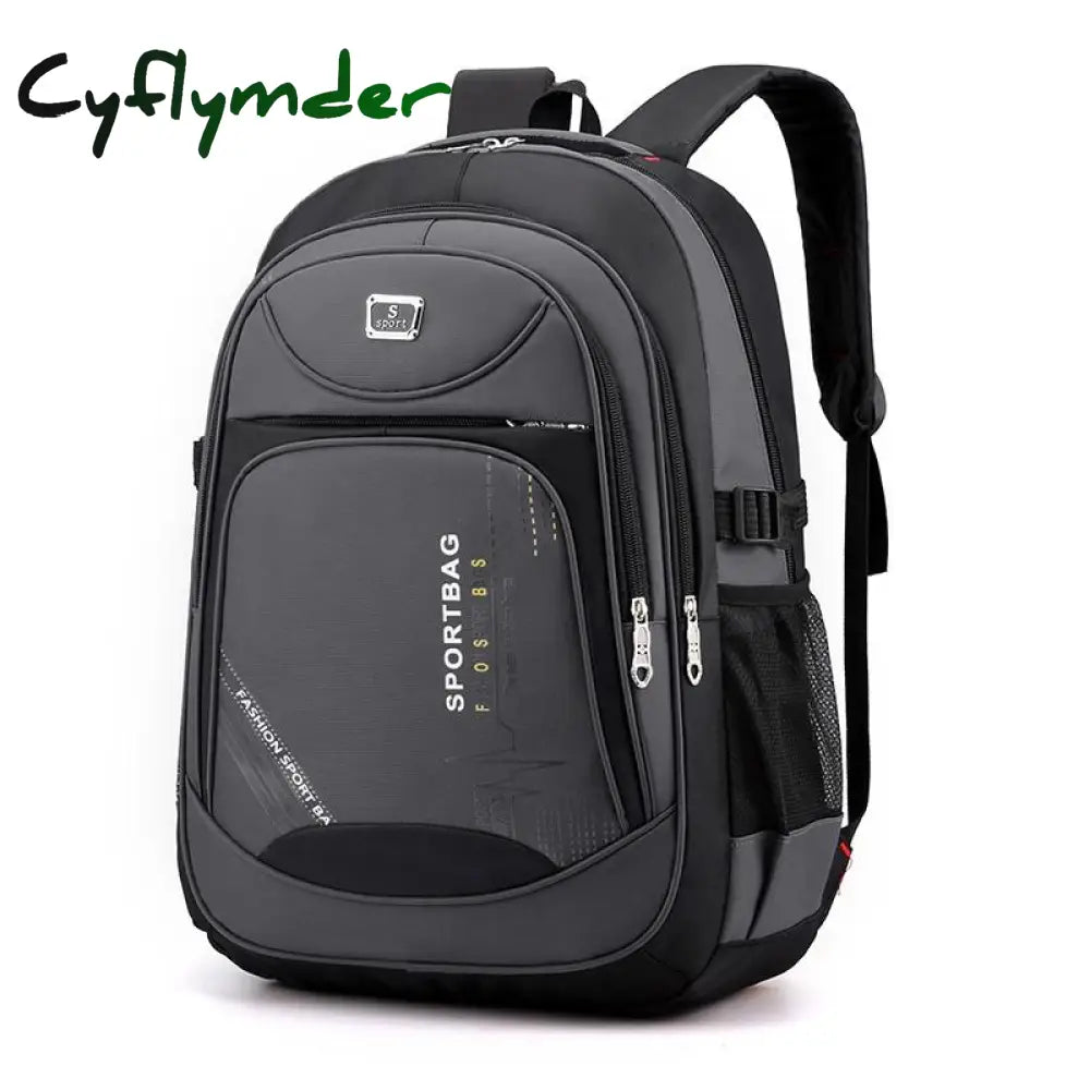 Cyflymder Backpack Fashion Men Computer Business Shoulder Bags Male Travel Leisure Student Laptop