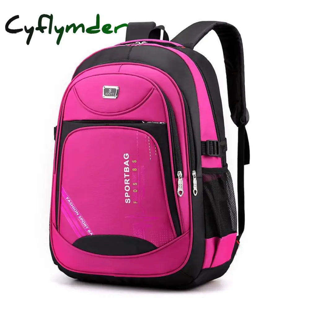 Cyflymder Backpack Fashion Men Computer Business Shoulder Bags Male Travel Leisure Student Laptop