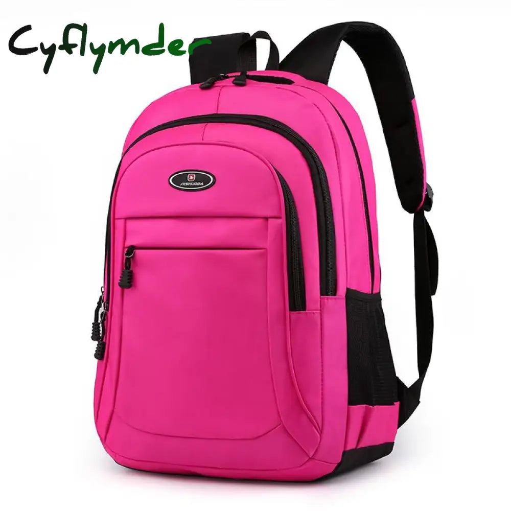 Cyflymder Backpack Fashion Men Computer Business Shoulder Bags Male Travel Leisure Student Laptop