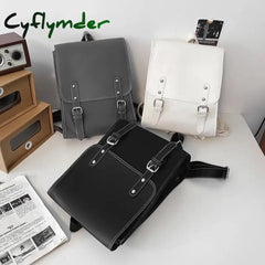 Cyflymder Backpack Women New Korean Fashion Wild Trend Preppy Style Large Capacity Ladies School