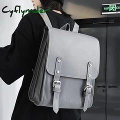 Cyflymder Backpack Women New Korean Fashion Wild Trend Preppy Style Large Capacity Ladies School